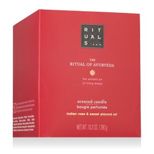 Rituals The Ritual of Ayurveda Scented Candle Indian Rose &amp; Sweet Almond Oil 290 g