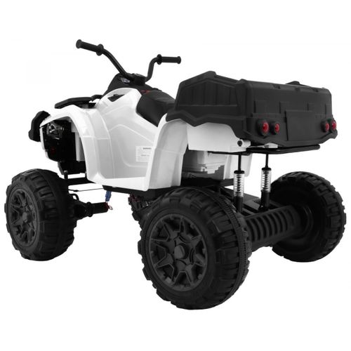 Quad na akumulator All-terrain 4 x 4 – bijeli slika 3