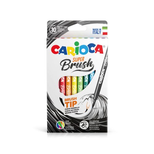 Carioca flomasteri super brush 10/1 slika 1