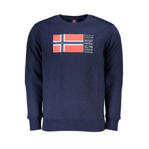 NORWAY 1963 MEN'S BLUE ZIPLESS SWEATSHIRT