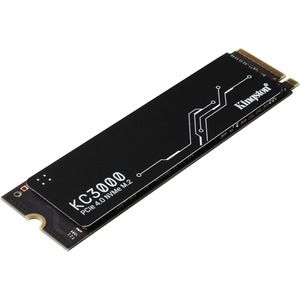 Kingston SKC3000D/4096G M.2 NVMe 4TB SSD, KC3000, PCIe Gen 4x4, 3D TLC NAND, Read up to 7,000 MB/s, Write up to 7,000 MB/s (double sided), 2280, Includes cloning software