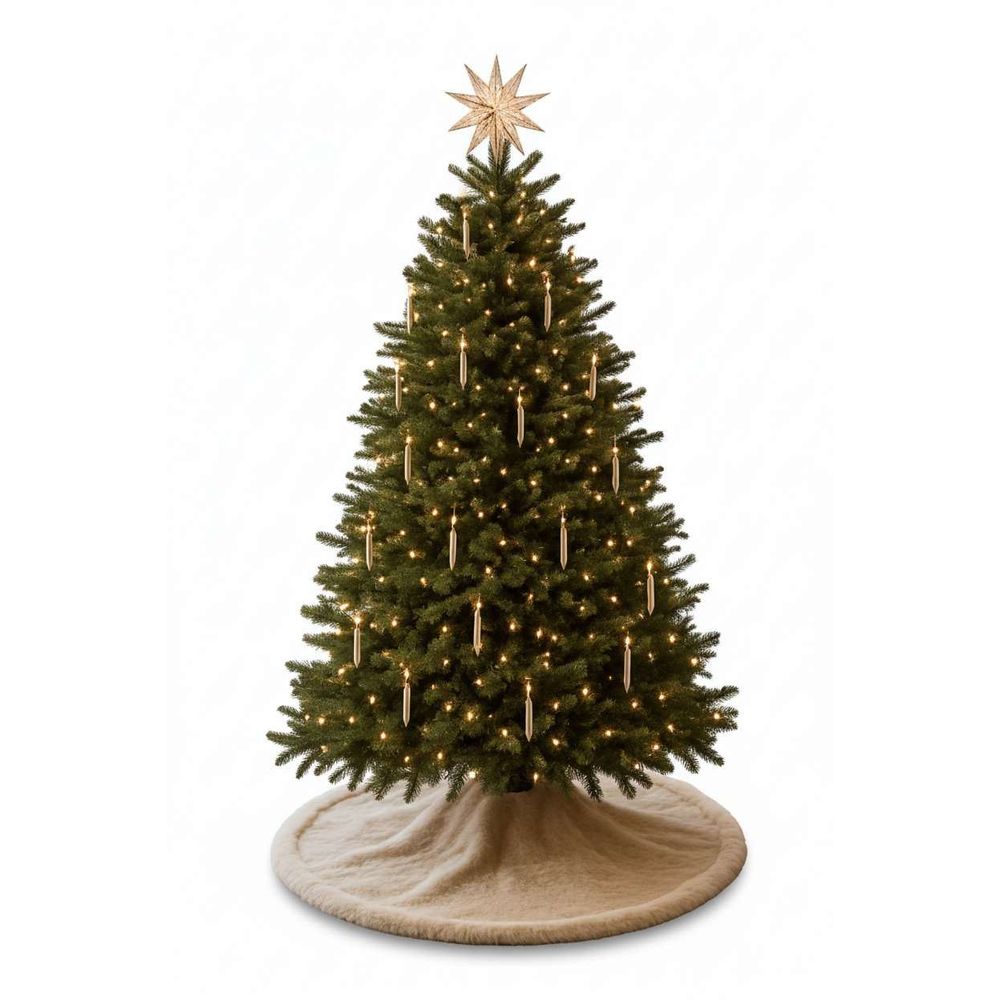 Christmas tree rug Yilbasi - Beige 6, colour: beige slika 5