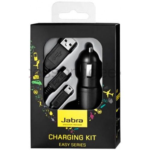 JABRA CAR CHARGER KIT KOMPLET Mini & Micro USB kablovi slika 1