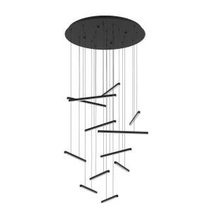 Luster LINDOZA LED-HL/12 Crni
