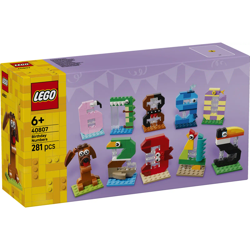 LEGO® Iconic 40807 rođendanski brojevi slika 1
