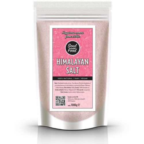 Soul Food Himalajska sol Soul Food, 1000g slika 1