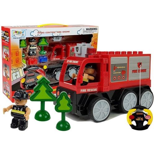 Vatrogasno vozilo na daljinsko upravljanje s vatrogascom slika 1
