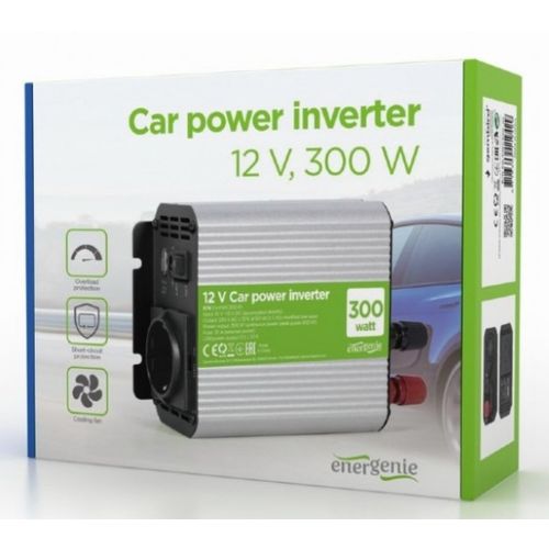 EG-PWC300-01 Gembird 12V Auto inverter DC/AC 300W+USB port slika 4