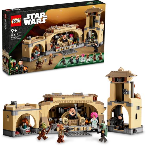 LEGO® STAR WARS™ 75326 Prijestolna dvorana Bobe Fetta slika 1