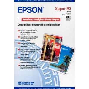 Papir EPSON Premium Semiglossy A3+, 20l, 250g/m2