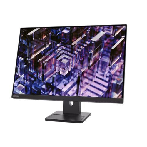 Lenovo ThinkVision E24q-30 Monitor 23.8" IPS 2560x1440 100Hz 4ms HDMI DP pivot swiv visina zvučnici slika 3