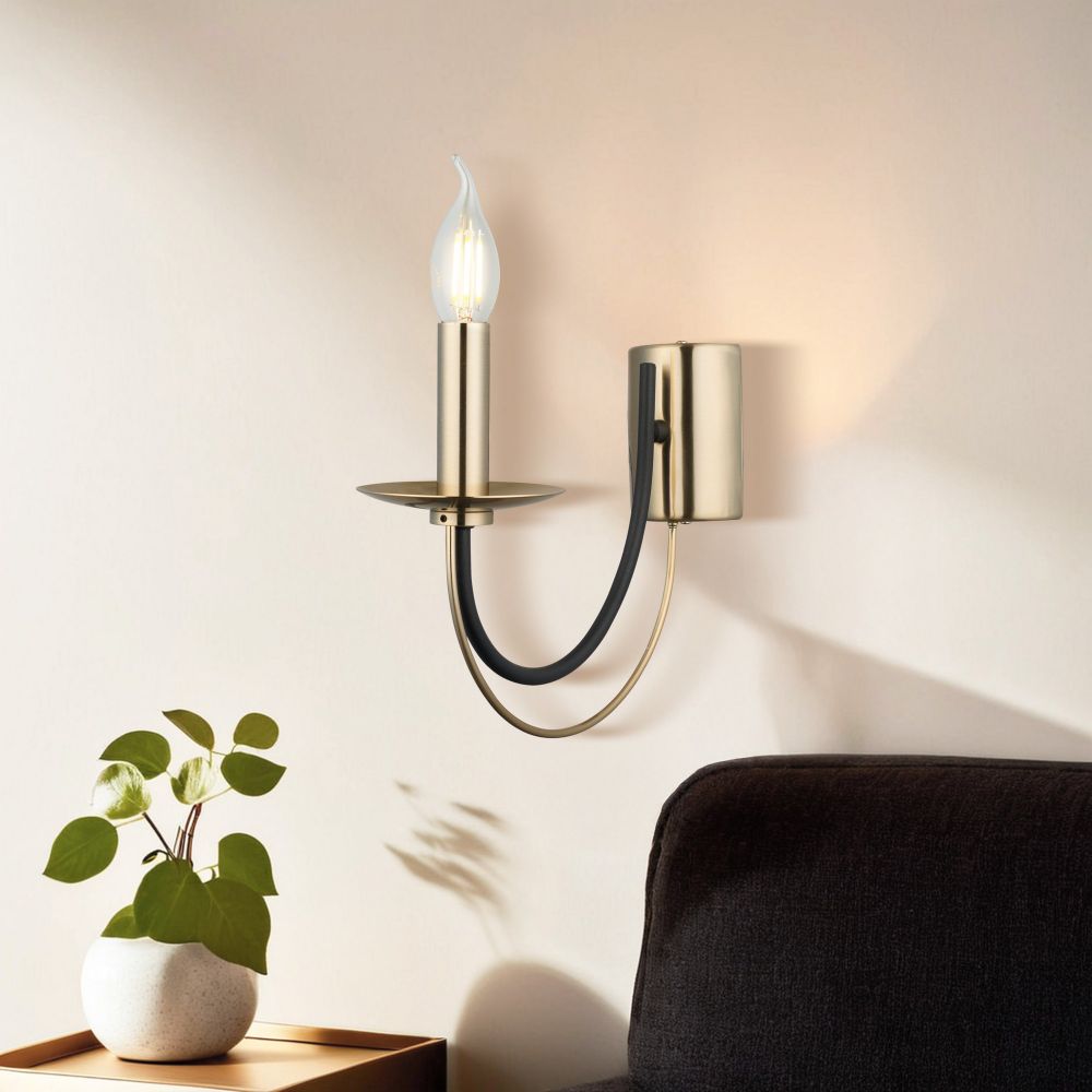 Zidna Lampa Ferra - 52-19, boje: Antikni Lak slika 1