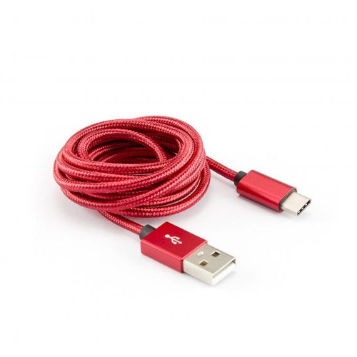 SBOX kabel USB->TYPE C M/M 1,5M fruity crveni slika 1