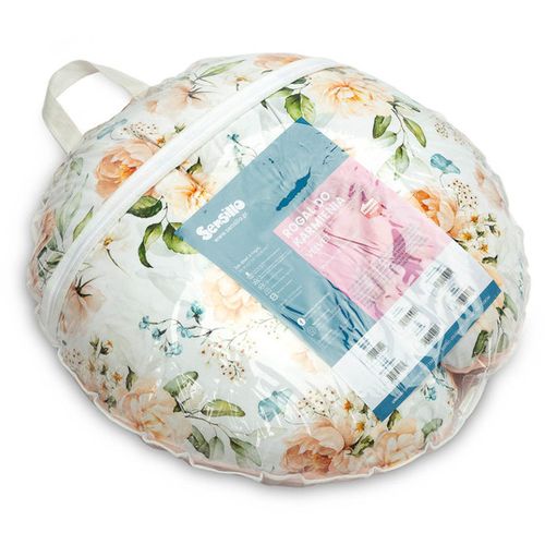 Sensillo jastuk za hranjenje djeteta cvijeće roza slika 3
