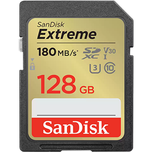 SanDisk SDXC 128GB Extreme, 180MB/s UHS-I Class10 U3 V30 slika 1