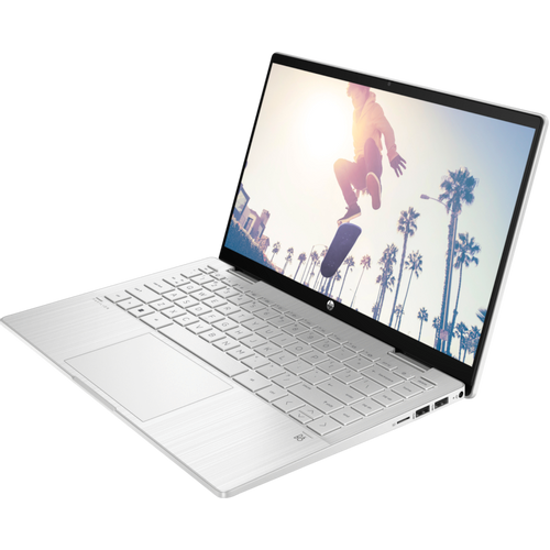 HP Pavilion x360 14-ek1015nm Laptop 14" DOS FHD IPS Touch i3-1315U 8GB 512GB backlit srebrna slika 1
