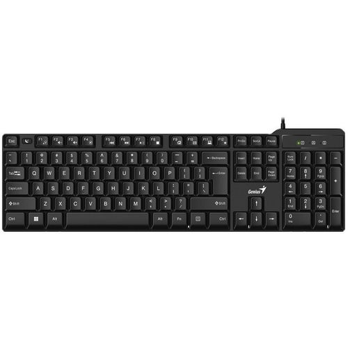 Tastatura USB Genius KB-100X, US, Black slika 1