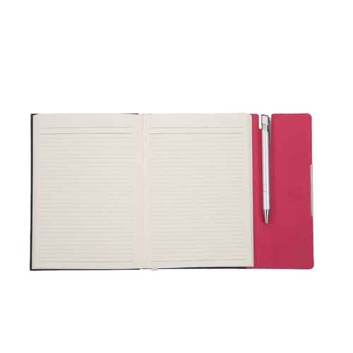 VELVET Notes sa magnetnim preklopom A5 - Pink VELVET slika 3