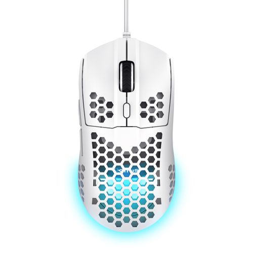 Trust gaming miš GXT928W RGB Helox, white slika 3