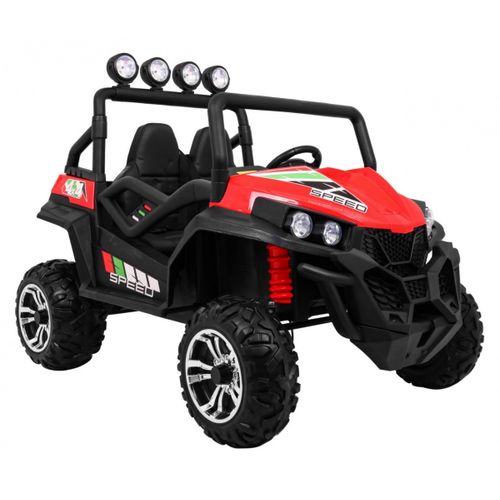 Buggy na akumulator Grand 4x4 LIFT STRONG - dvosjed - crveni slika 11