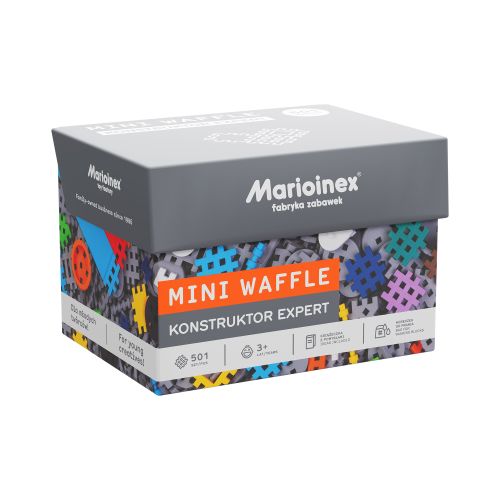 Marioinex set Waffle kockica konstruktor ekspert 501kom. slika 8