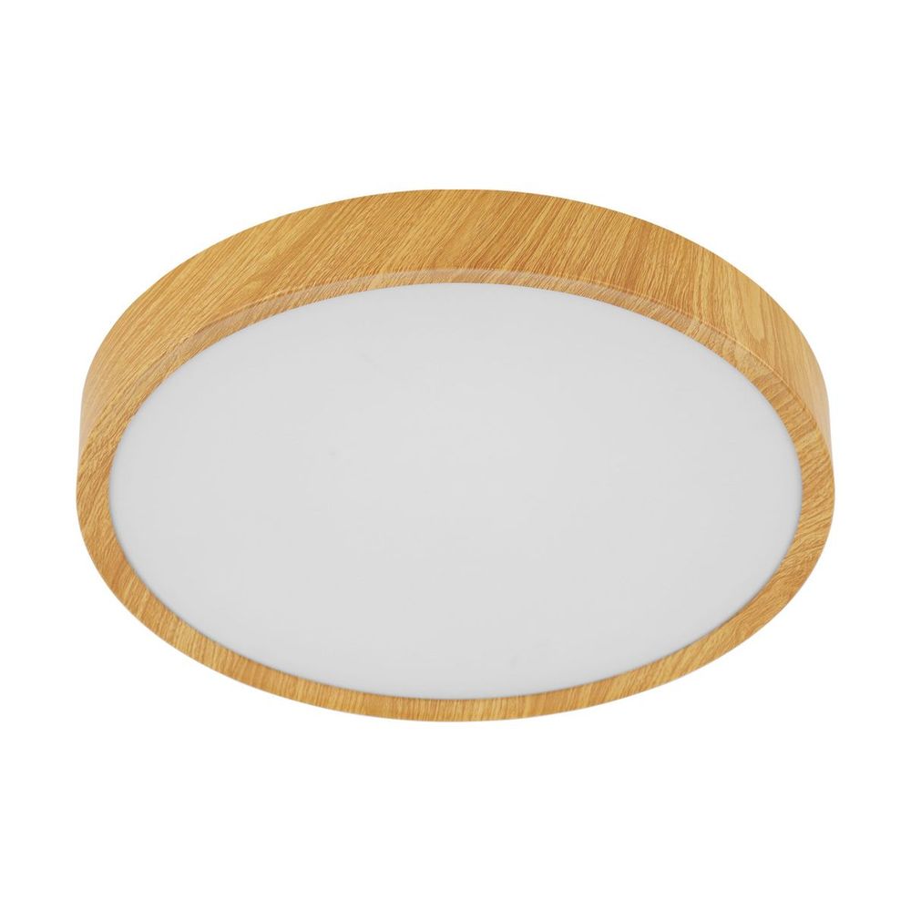 Eglo Musurita Stropna Lampa - LED, 16,8W, 2000lm, Promjer 340mm, Izgled Drva i Plastike slika 1