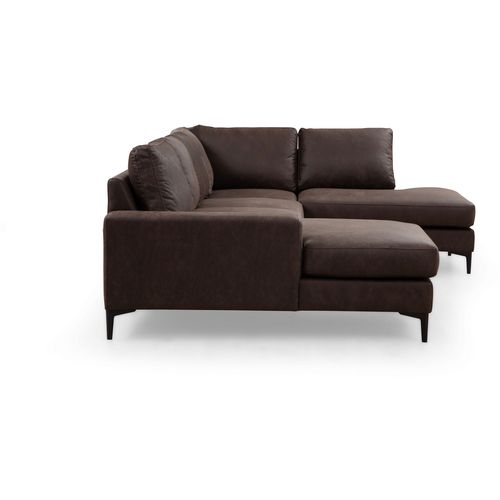 Atelier Del Sofa Kutna garnitura, Smeđa, Porto Corner (CHL-02-C-EOT) - Brown slika 6