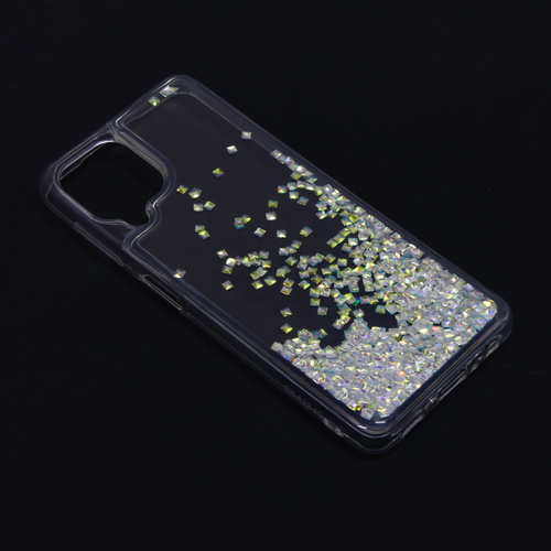 Torbica Fluid Crystal za Samsung A225F Galaxy A22 4G transparent slika 1
