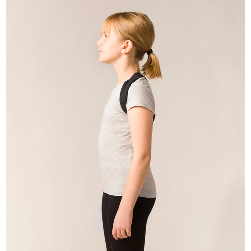 Swedish Posture, dječja proteza za leđa, 6-12g, crna slika 3
