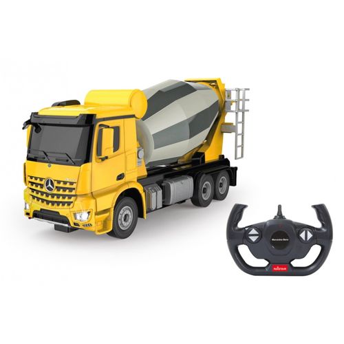 Jamara kamion na daljinsko upravljanje miješalica Mercedes Arocs, žuti, 1:24 slika 3