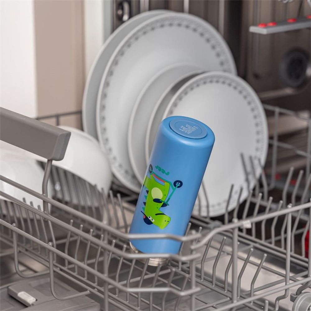 Reer Flašica za piće sa slamkom 350ml, Blue slika 7