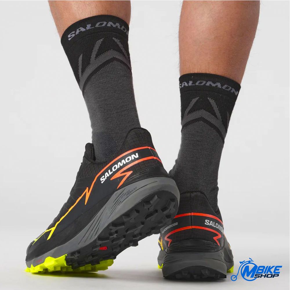 Salomon Muške patike Thundercross, Black/Quiet Shade/Fiery Coral slika 7
