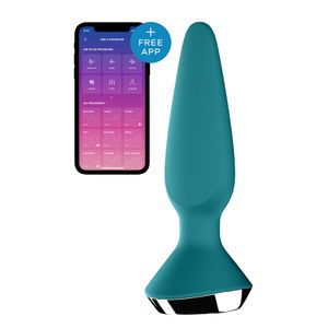 Satisfyer Plug-Ilicious 1 Petrol analni vibrator