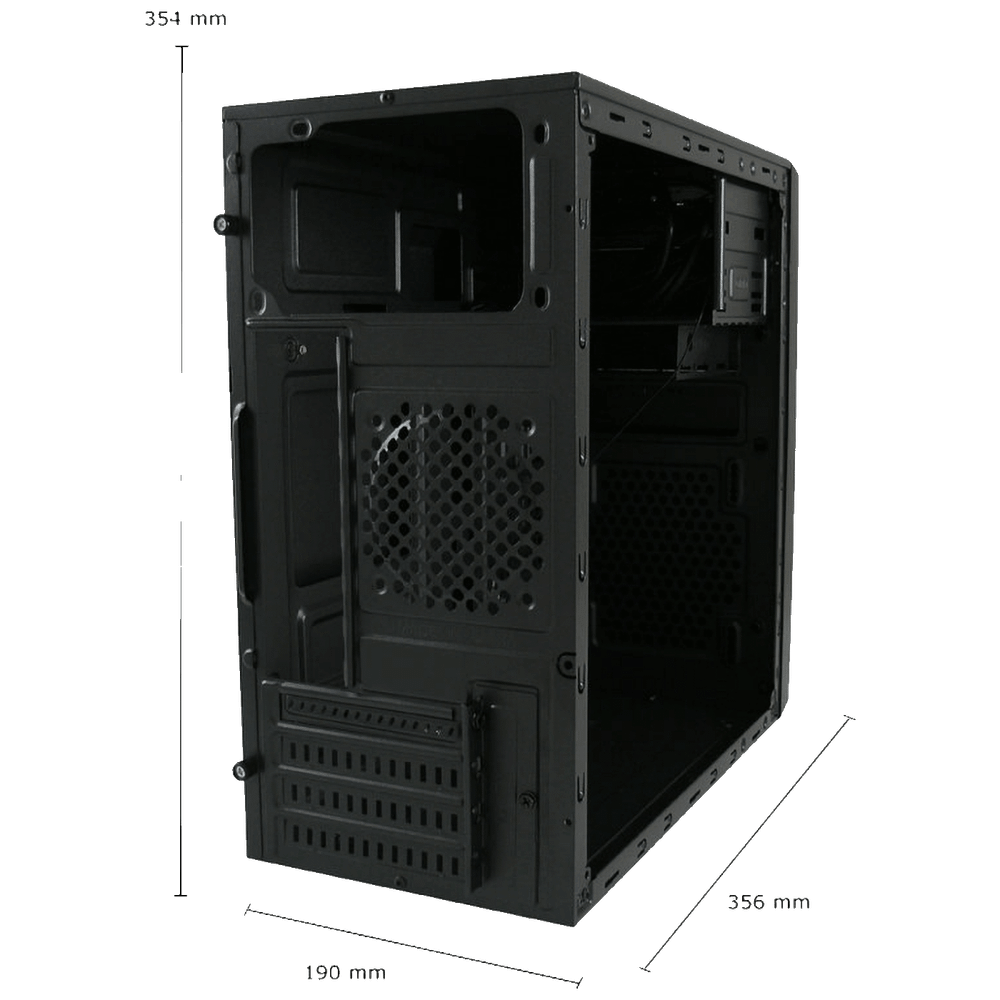 LC Power Kućište za PC, Mini Tower, bez napajanja - 2014MB slika 5