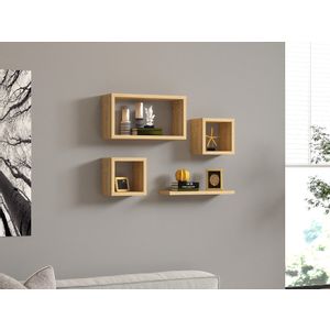 Babi - Sapphire Oak Sapphire Oak Wall Shelf