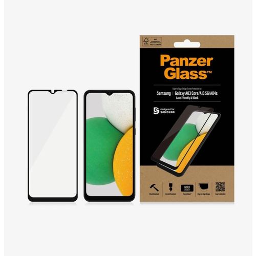 Panzerglass zaštitno staklo za Samsung Galaxy A03 core/A13 5G/A04s case firendly black slika 1