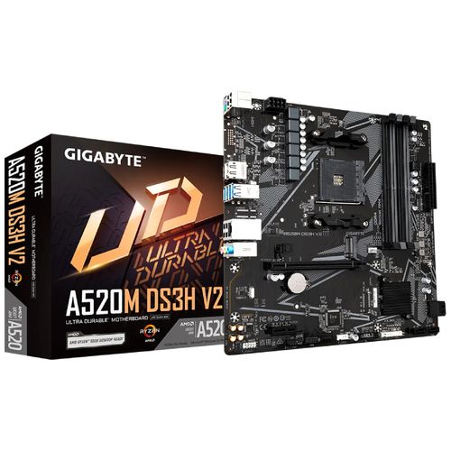 GIGABYTE A520M DS3H V2 rev. 1.x matična ploča slika 1