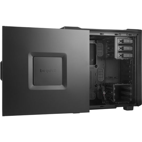 be quiet! BG036 PURE BASE 500 Metallic Gray, MB compatibility: ATX / M-ATX / Mini-ITX, Two pre-installed be quiet! Pure Wings 2 140mm fans, Ready for water cooling radiators up to 360mm slika 4
