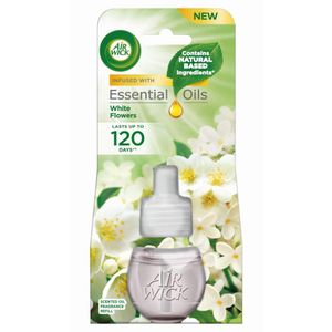 Air Wick električni osvježivač zraka White Flowers (punjenje) 19 ml