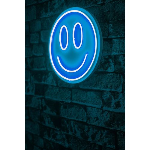 Wallity Ukrasna plastična LED rasvjeta, Smiley - Blue slika 1