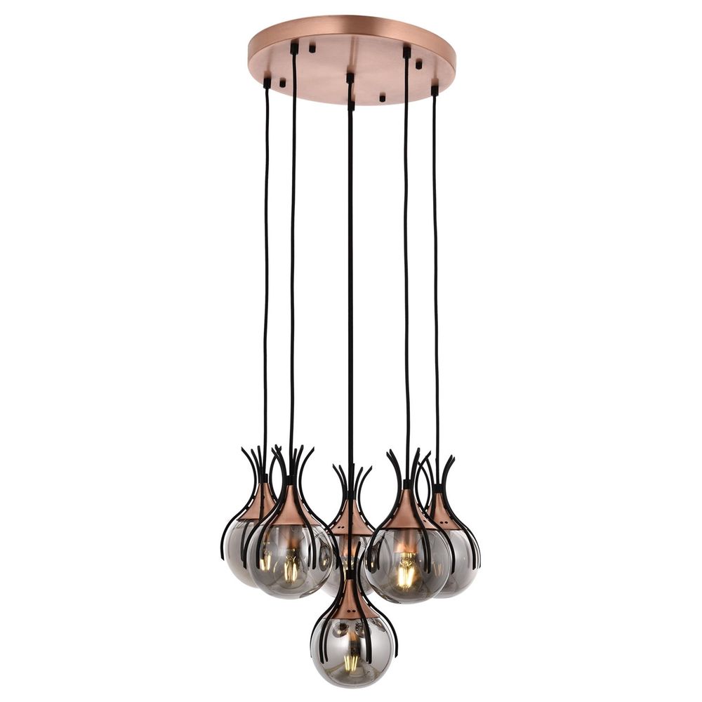Luster AV-1766-6T-BSY u Crno-Bronzanoj Boji slika 1