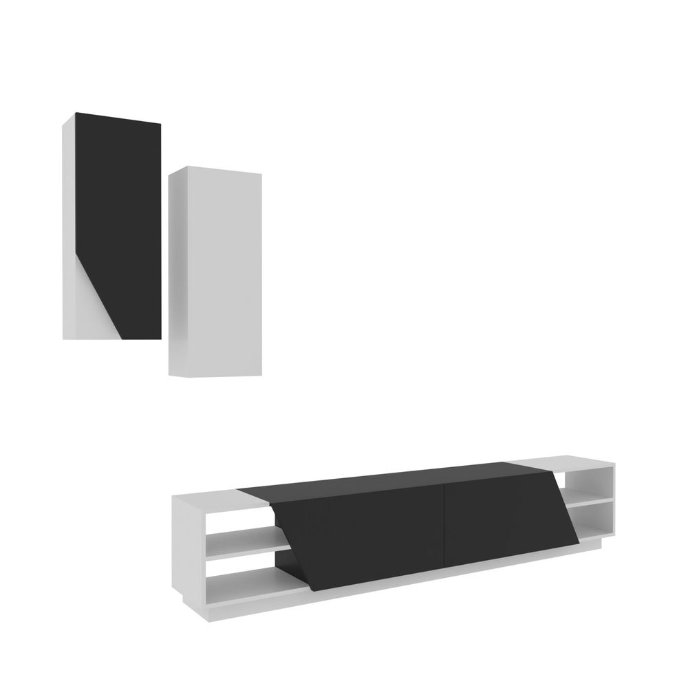 Zebra - Crno-bijeli TV Stalak slika 8
