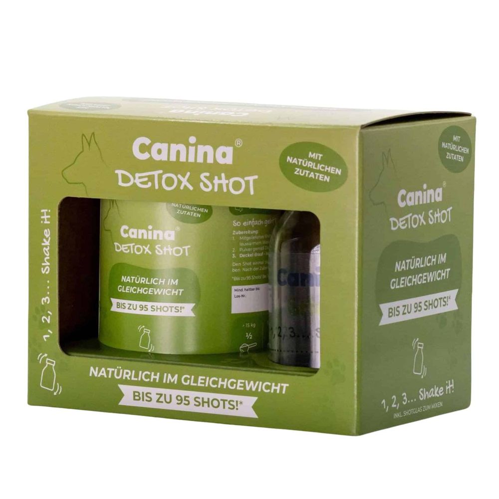 Canina® DETOX-SHOT – prirodna ravnoteža za pse 120 g slika 1