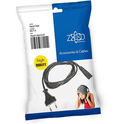 ZED electronic Kabel napojni, Euro na Euro8, 1.5 met - NC/1,5 slika 1