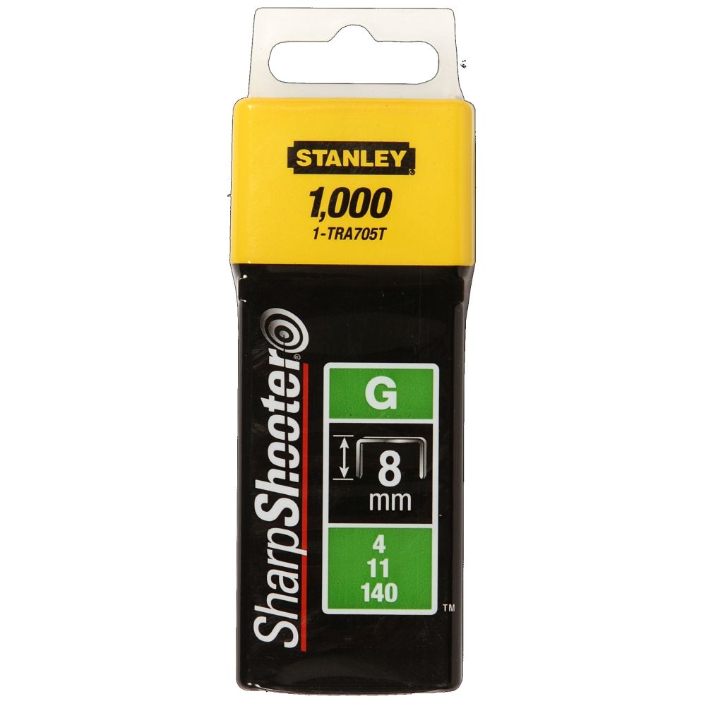 Stanley Klamerice Tip G /1000kom - 8mm 1-TRA705T slika 1