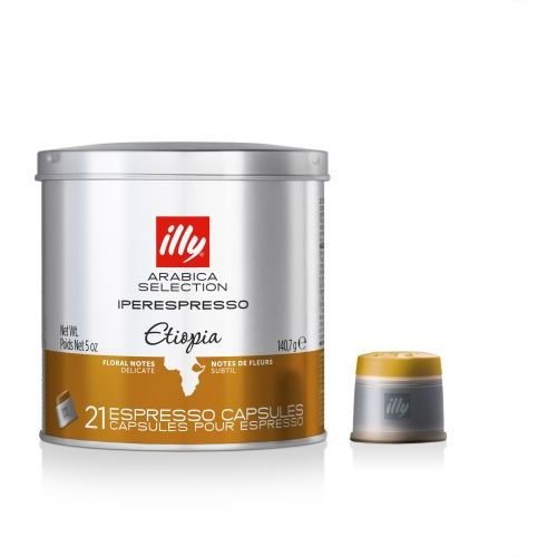 Illy kava iperesspreso kapsule 140,7g, monoarabica Ethiopia, 21 kapsula slika 1