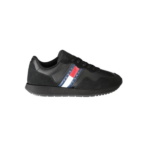 TOMMY HILFIGER MEN'S SPORTS SHOES BLACK slika 1