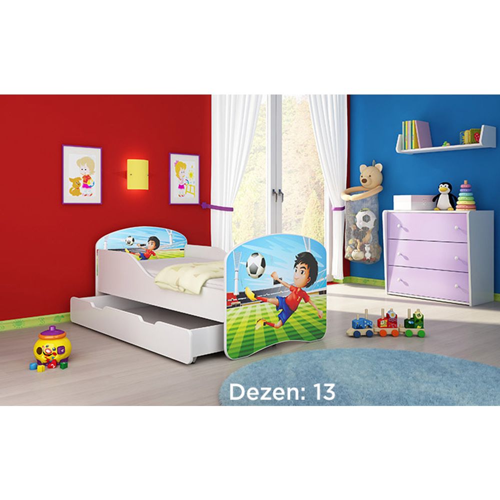 ACMA Dječiji krevet Acma I sa ladicom - 180x80cm - Dezen 13 slika 2