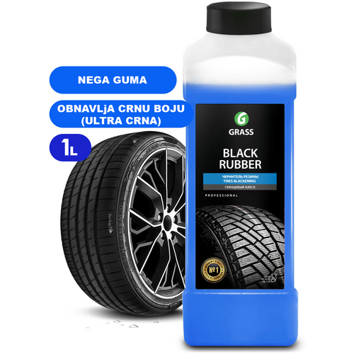 Grass BLACK RUBBER - Sredstvo za gume - 1L slika 1