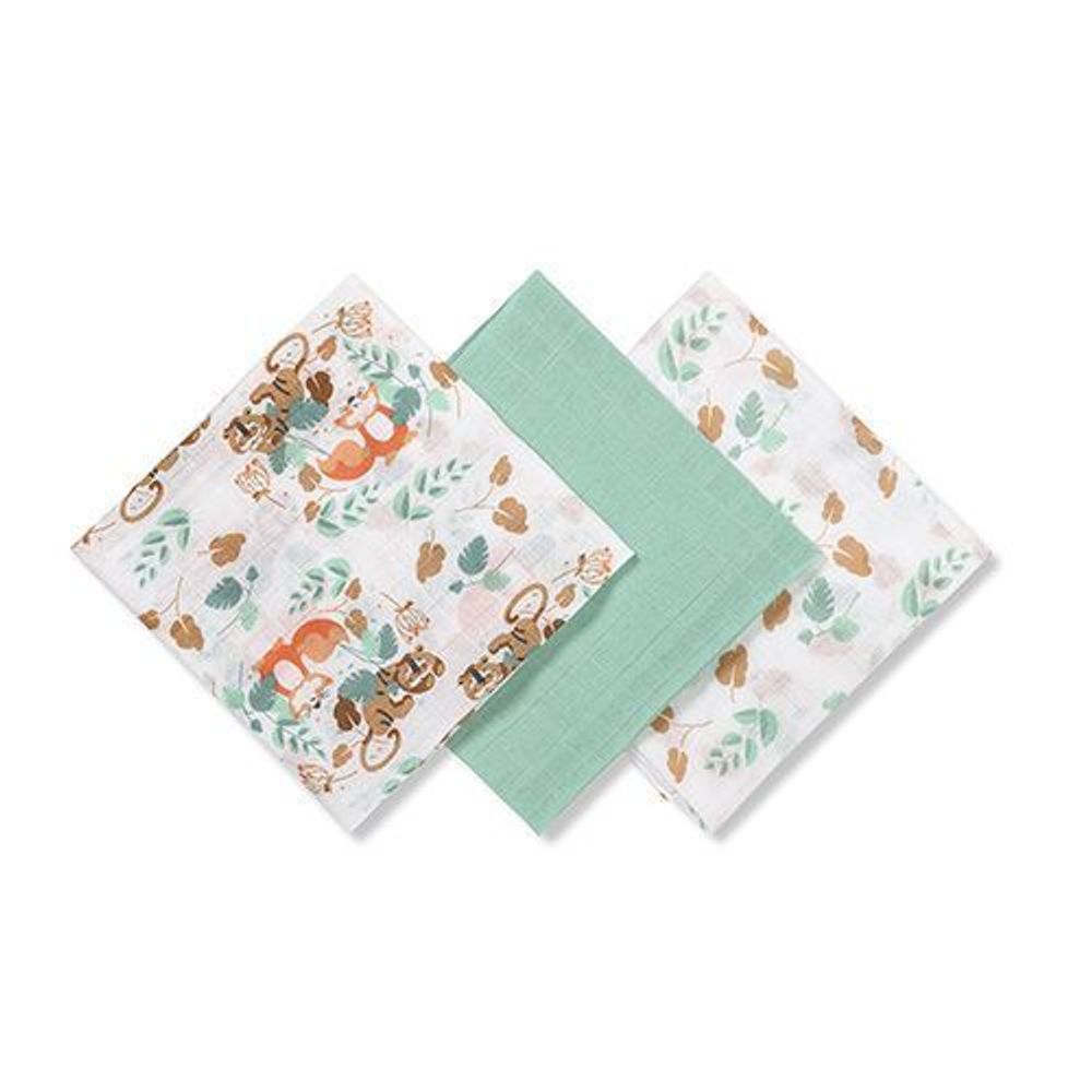 348/12 pelene muslin 3kom zelene slika 6